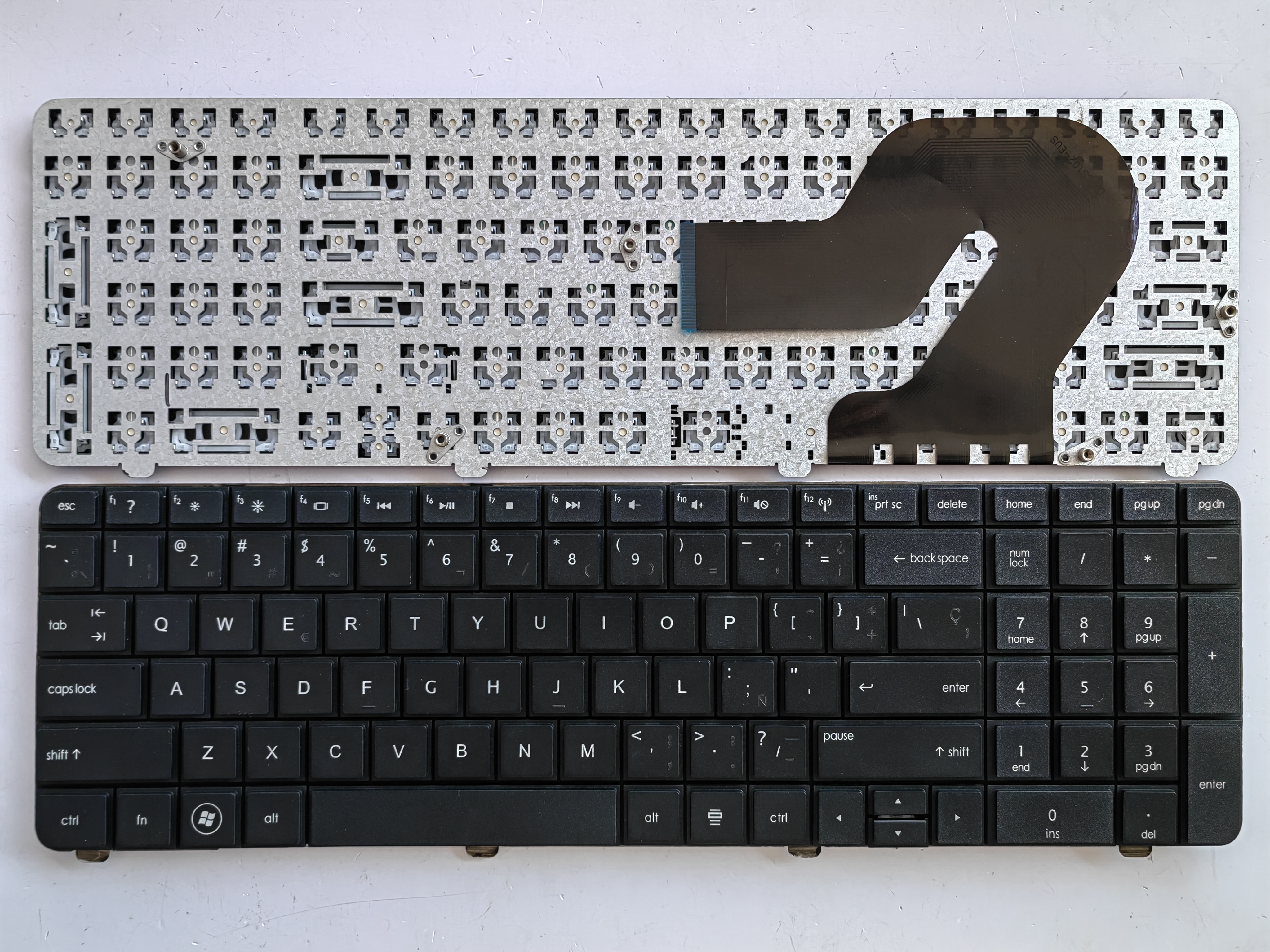 Picture of New Replacement Laptop Keyboard For HP CQ72 small carriage return BLACK (OEM) SP Layout